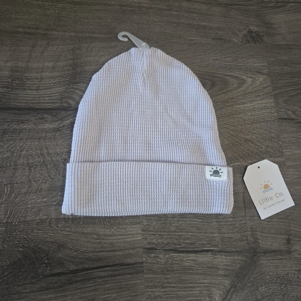 LC Lauren Conrad Girls Beanie Hat Size NB-24M NWT